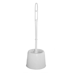 White W. C. Toilet Brush Set