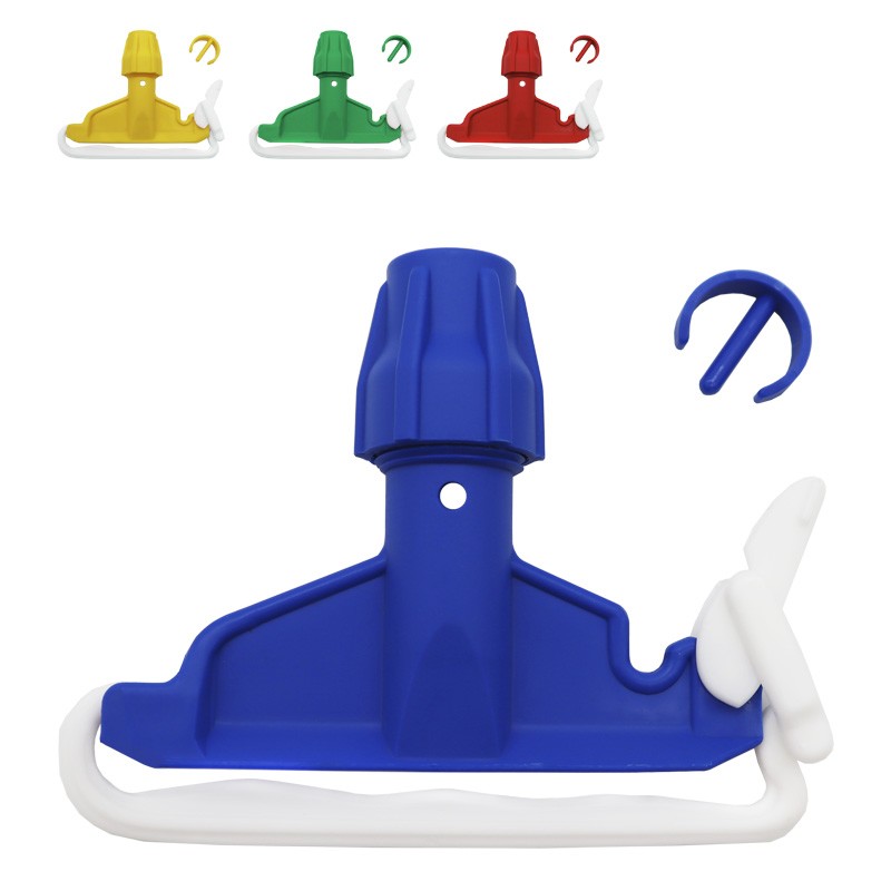 Plastic Mop Holder. (With Clip To Fit Handles With Hole)