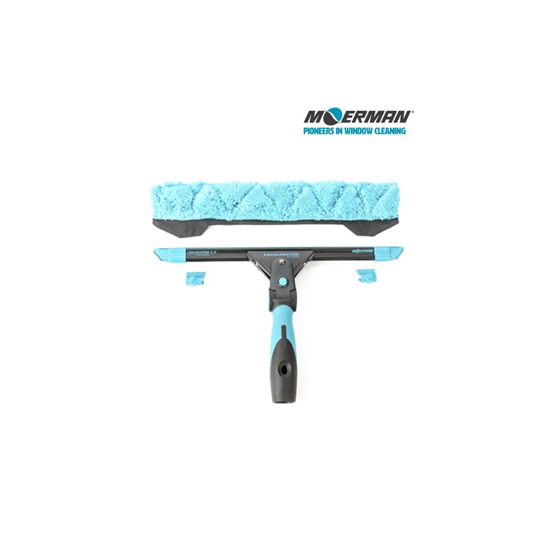 Limpiacristales Excelerator con Varilla Liquidator 3. 0+F*Liq Moerman 25, 35 y 45 cm. Limpiacristales Excelerator con Varilla Liquidator 3. 0+F*Liq Moerman 25, 35 y 45 cm.