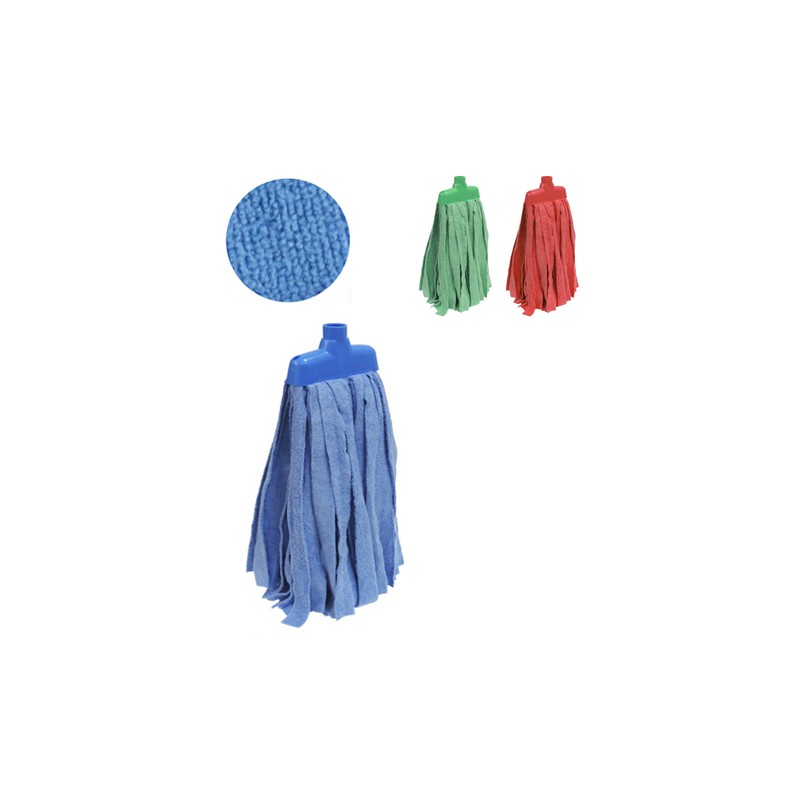 Industrial Wet Mop With Flat Socket Terry Strips Industrial Wet Mop With Flat Socket Terry Strips