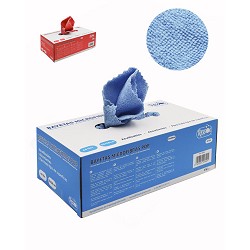 Bayeta Microfibra Pop. Cajita 40 Uds 30X30 Azul y Rosa