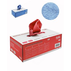 Bayeta Microfibra Pop. Cajita 40 Uds 30X30 Azul y Rosa