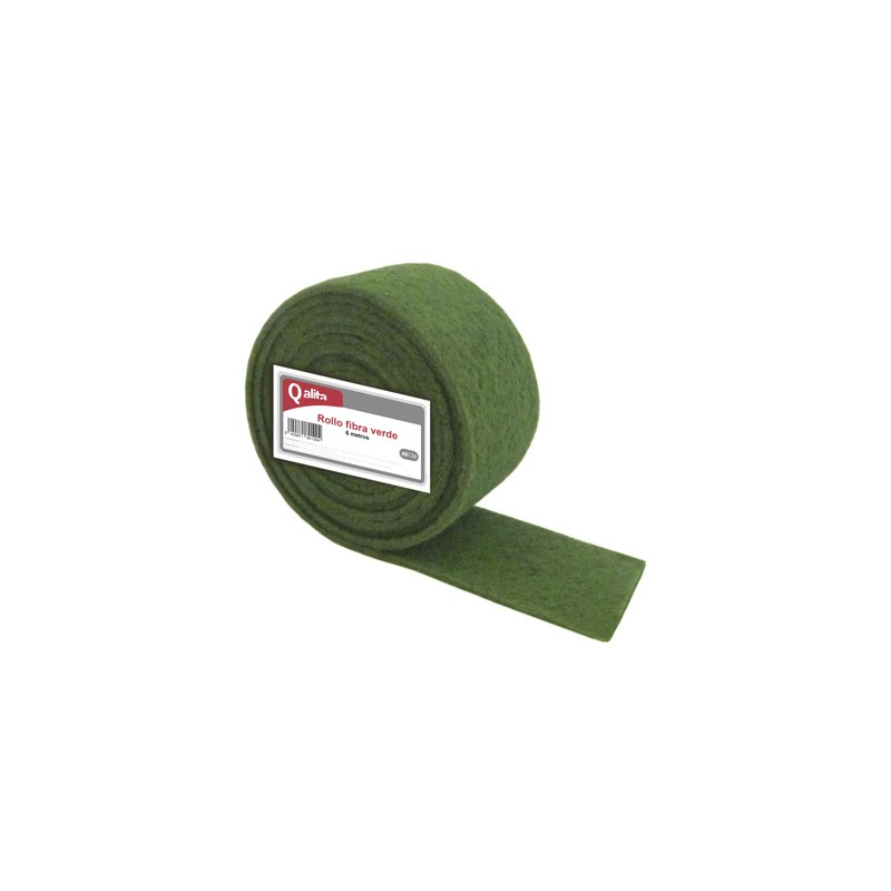 00409 Rollo Estropajo Fibra Verde Energy 6M x 13, 5Cm. Adis-Qalita