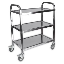 Carro Camarera Inox 3...