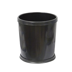 Black Dust Bin With Hoop....