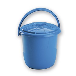 Round Dustbin With Cover....