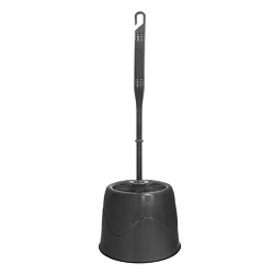 Black W. C. Toilet Brush Set