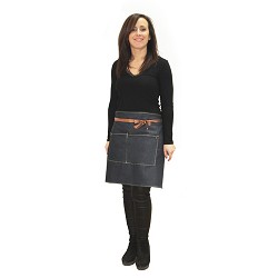 Denim Short Waiste Apron