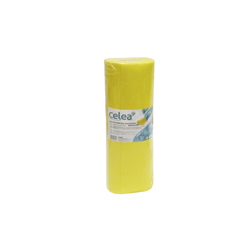 00505 Yellow Wiper Roll Burbujas 8 m. Precut. Celea