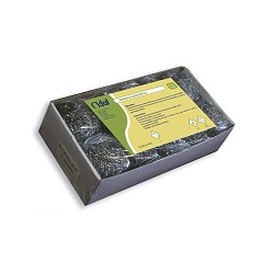 00314 Stainless Steel Scourer. 40 Gr. Pack-10. Cidal