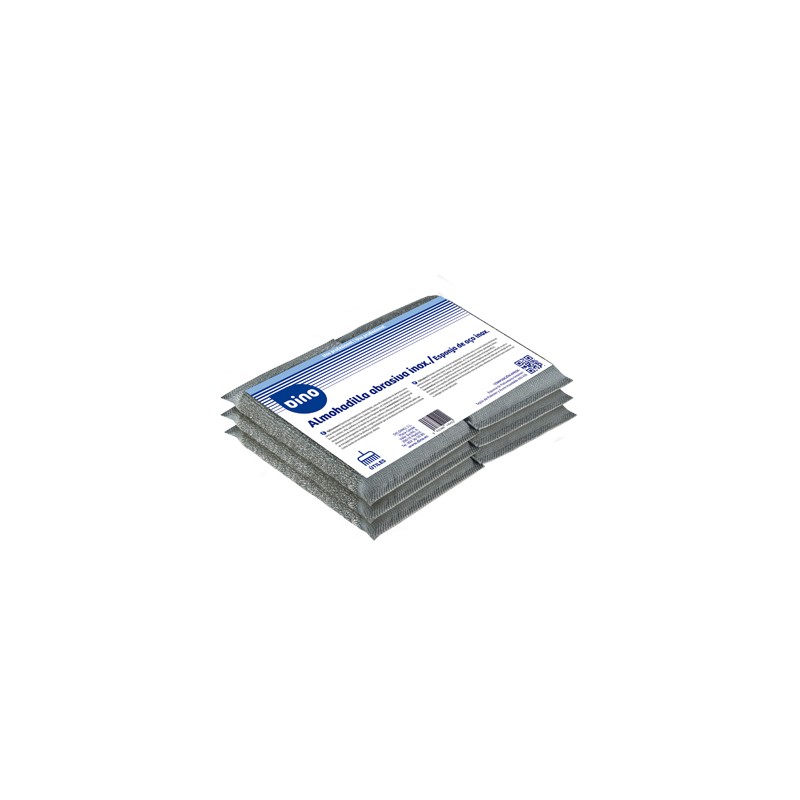 00388 Almohadilla Abrasiva Inox. Pack-6. Dino