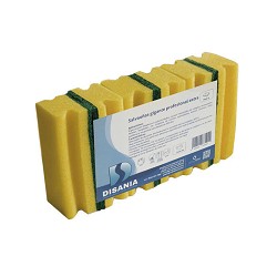 Professional Hand Grip Sponge Scourer. Extra. 7 x 14 cm. Pack- 6. Gena