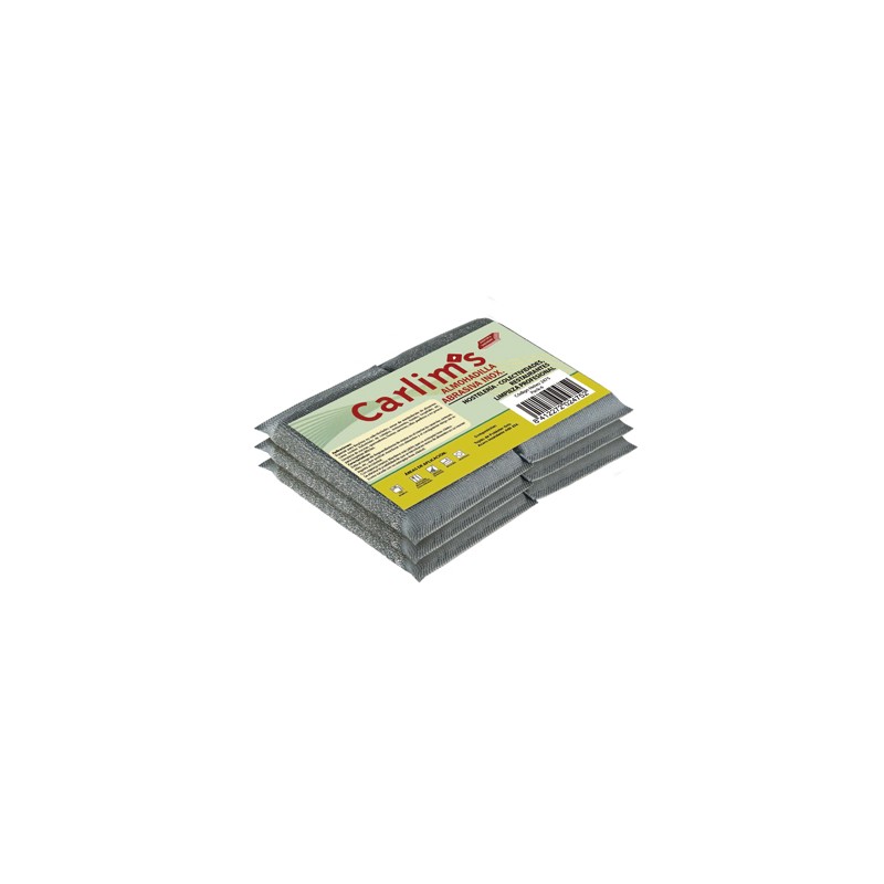 00388 Almohadilla Abrasiva Inox. Pack-6. Heleo