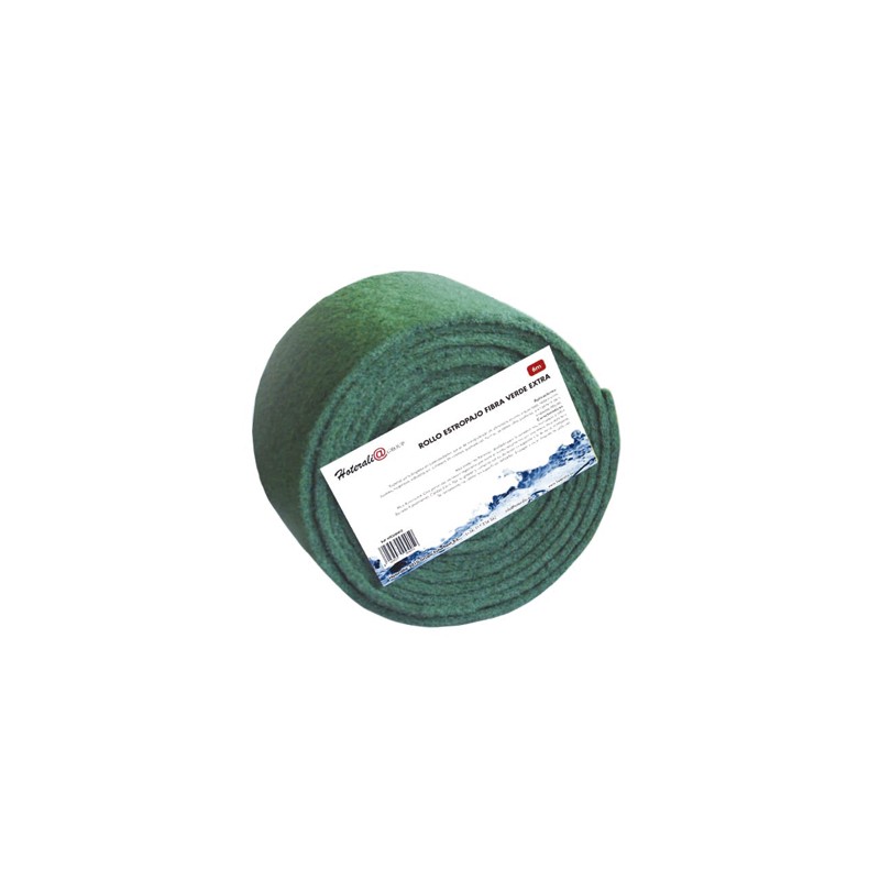 00405 Rollo Estropajo Fibra Verde Extra 6 m. x 15 cm. Hoteralia