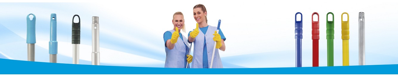 Handles and Poles for Professional Cleaning Tools - Hilados Biete